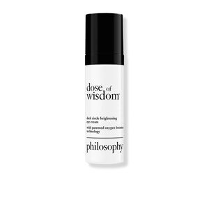 Philosophy Dose of Wisdom Dark Circle Brightening Eye Cream - Black & White
